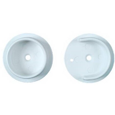 National N154-559 Plastic Pole Socket Set - White 540636